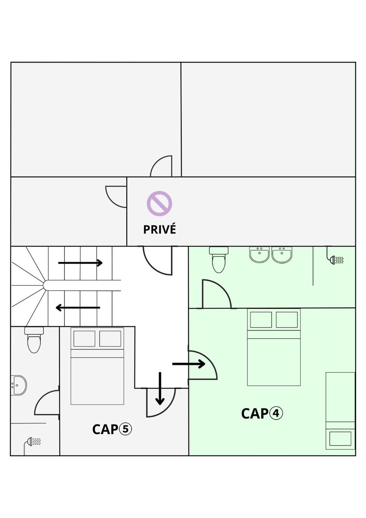 Entre Midi - Maison D'Hotes - B&B Капестон Стая снимка